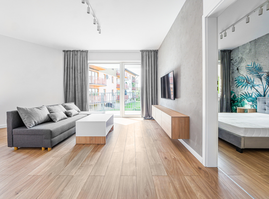 Apartament  54m2 z prywatnym miejscem parkingowym