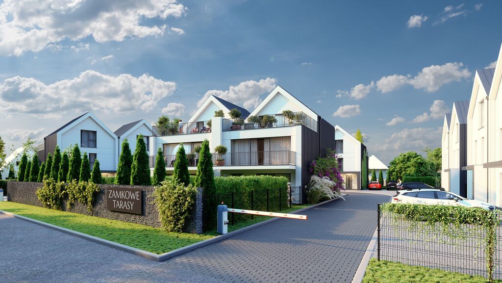 Dwupoziomowy apartament z tarasem 32m2