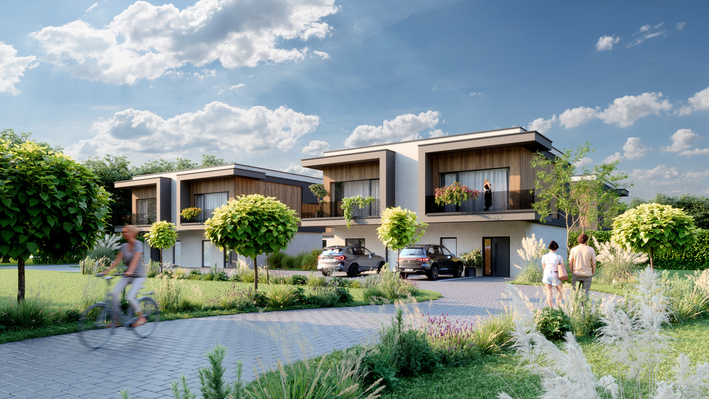 Dom w sąsiedztwie parku