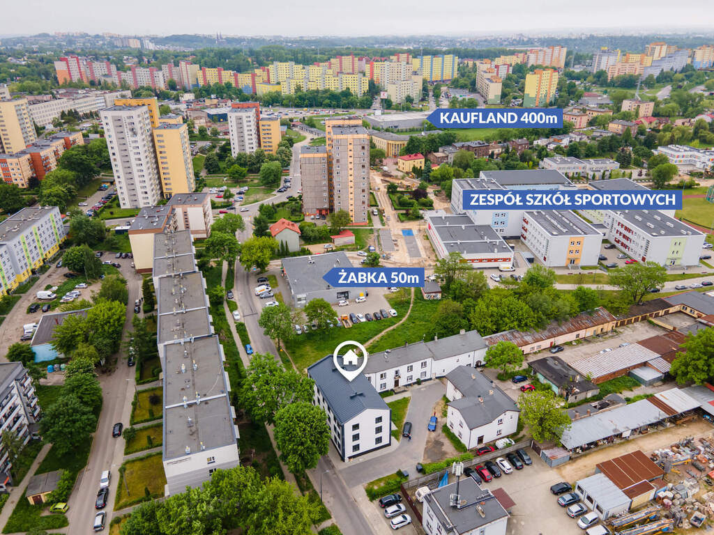 Dwa pokoje w Świetnej lokalizacji Nowy Budynek